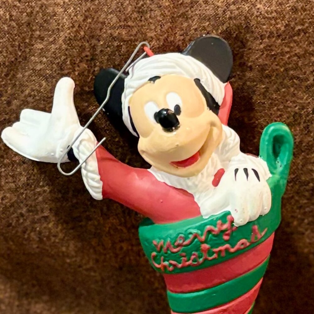 Vintage Mickey Ornament – Kurt S. Adler – Disney Christmas Ave.